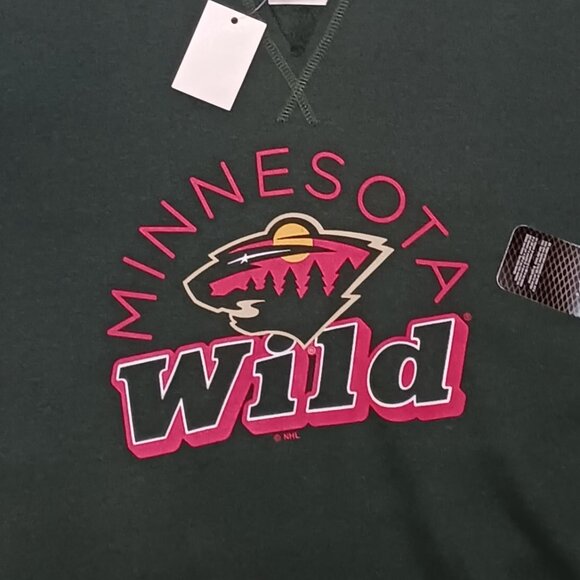 Minnesota Wild Womens Size Small Hoodie Green Long Sleeve Hooded NHL Hockey - Picture 4 of 7